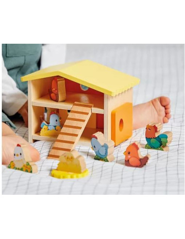 Mon premier poulailler en bois