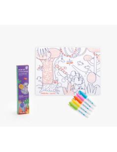 Set en silicone à colorier...