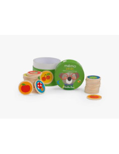 Mémo en bois - Jardin