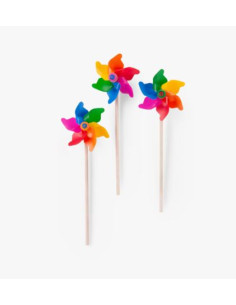 Moulin à vent - Multicolore