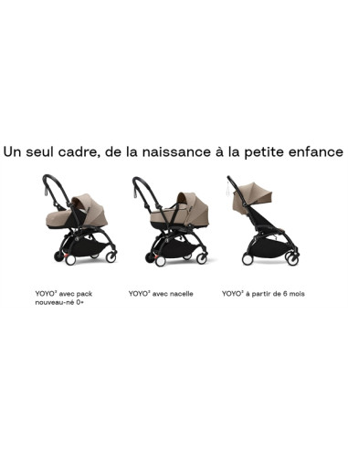 Cadre YOYO³ BABYZEN - Noir