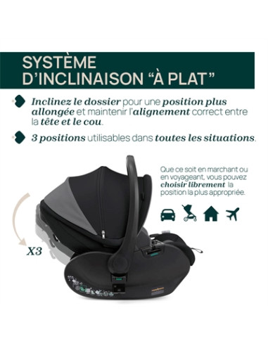 Siège auto grpe 0+ First Seat Recline...