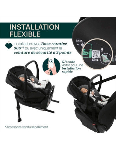 Siège auto grpe 0+ First Seat Recline...