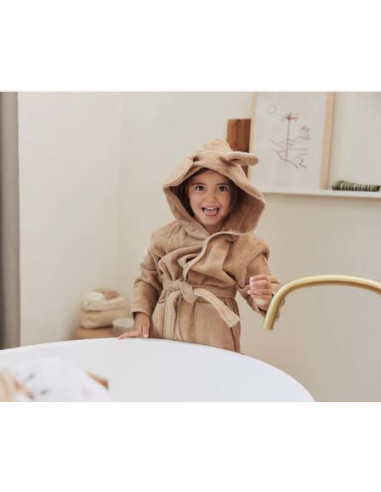 Peignoir de bain 3-4ans - Biscuit