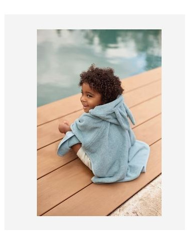 Poncho de bain 1-4ans - Sea Green 