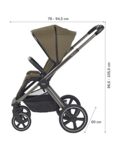 Poussette Crios Pericles 4.0 - Olive