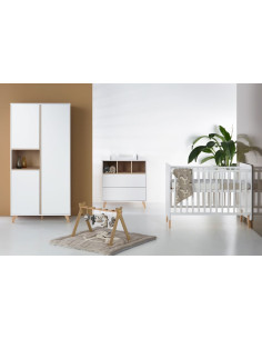 Chambre bébé 3pcs lit...