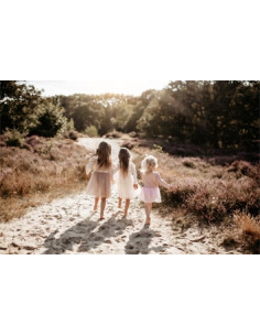 Robe en tulle groovy rib -... 2