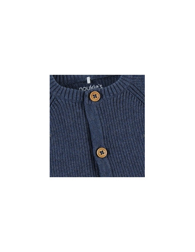 Cardigan en tricot Bio 1M - Navy