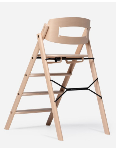 Chaise haute Kaos Klapp - Hêtre/Natural