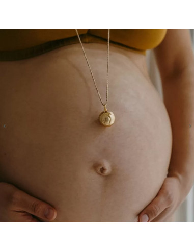 Bola de grossesse GINKGO - Or Jaune...