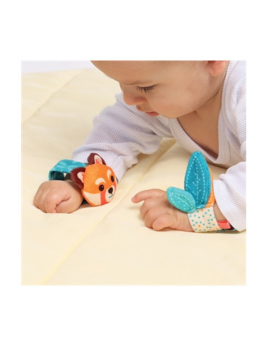 Hochets pieds & mains - Panda Roux