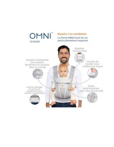 Porte-Bébé Omni Breeze - Camel Brown