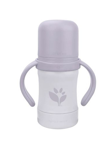 Tasse à bec & paille - Prune