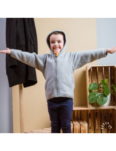 Veste en polaire de laine... 2