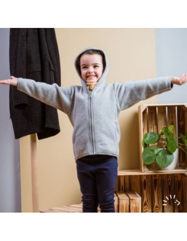 Veste en polaire de laine Milo 74-80...