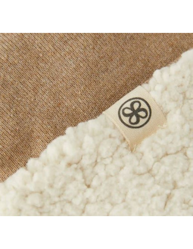 Bonnet réversible Teddy 0-6mois- Brown