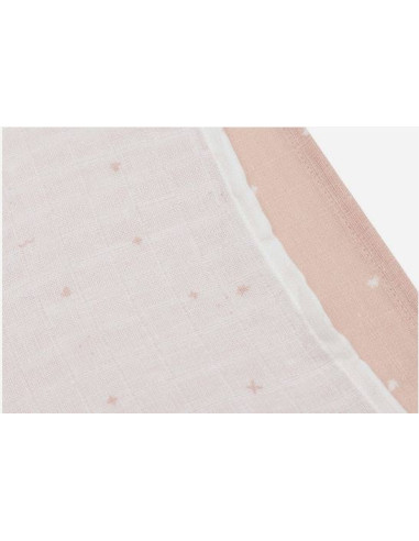 Tetra mousseline 70x70cm 3pces -...