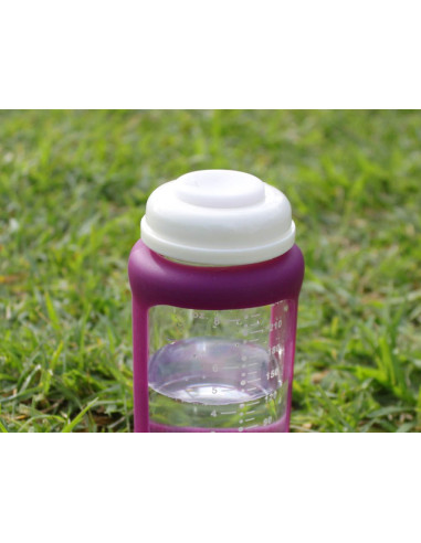 Capuchon pour gourde en verre - lot de 2