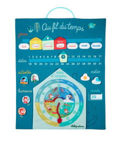 Calendrier tissu Au fil du...