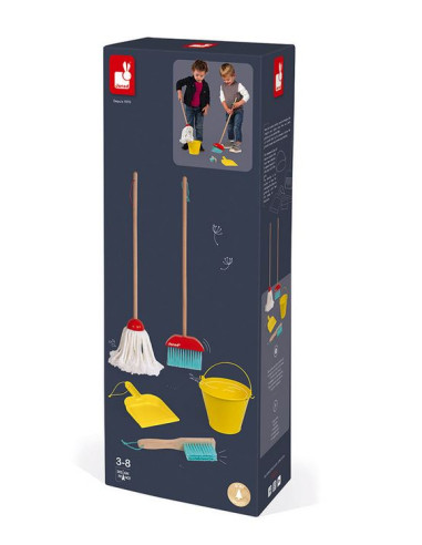 Set de ménage en bois