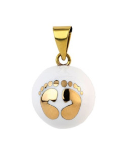 Bola - Blanc Pieds Dorés