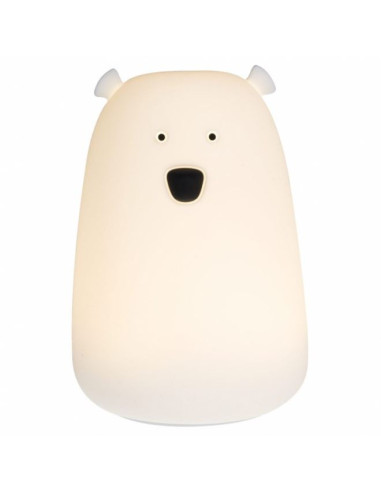 Veilleuse silicone - Teo Ours Blanc