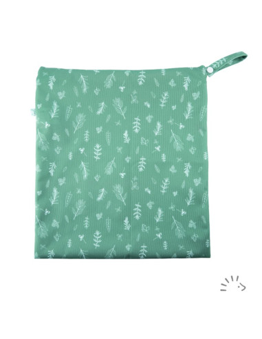 Sac à couches avec zip Polyester et...