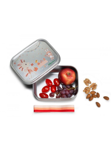 Boîte à tartines inox - Happy Lena