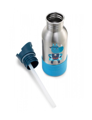 Gourde inox 600ml - Super Marius