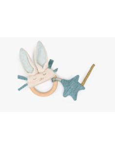 Hochet anneau bois lapin...