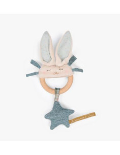 Hochet anneau bois lapin... 2