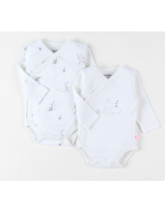 Bodys Bio croisés ML 2pces...