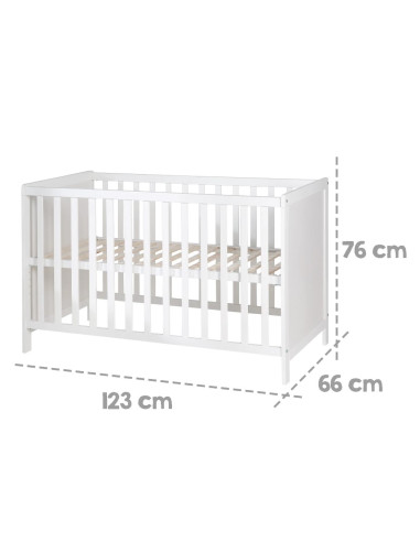 Chambre bébé DUO lit 60x120 + commode...