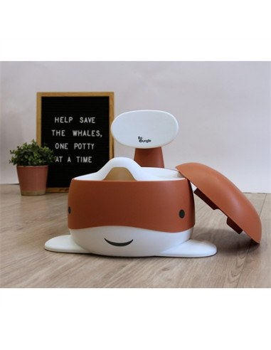 B-Whale Potty - Terracotta