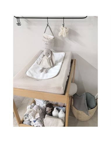 Housse coussin à langer - Cloud Powder