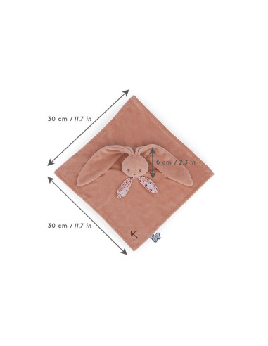 Doudou Lapinoo 30cm - Terracotta