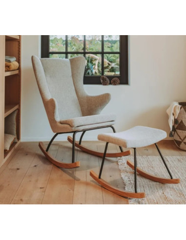 Hocker Rocker De Luxe - Sand Grey