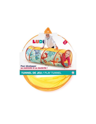 Tunnel de jeu jungle - Ludi