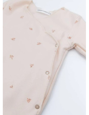 Pyjama avec pieds Pure bambou -...