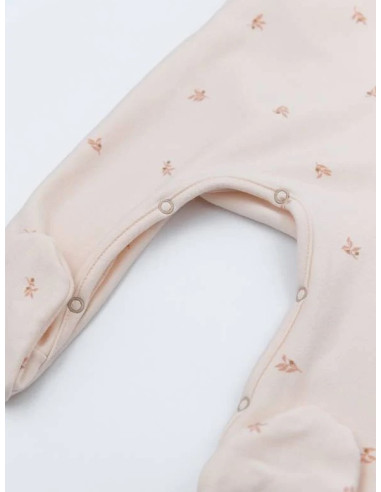 Pyjama avec pieds Pure bambou -...