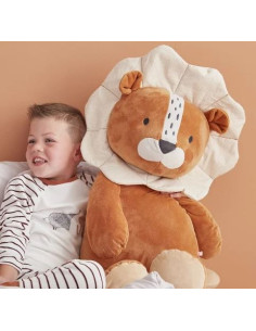 Peluche Lion Babou 80 cm -...