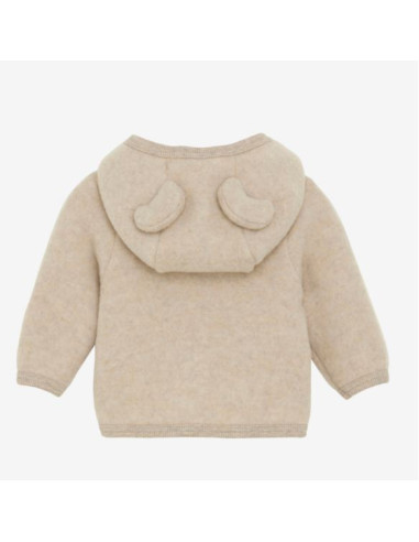 Veste EARS laine mérinos/polaire 92cm...