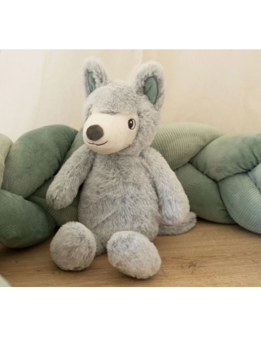 Tresse de lit/parc Wooly - Sauge