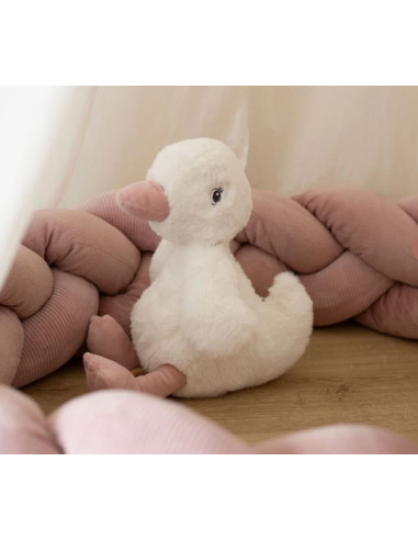 Tresse de lit/parc Wooly - Rose