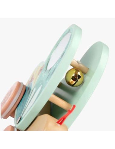 Papillon a tirer - Trois petits lapins