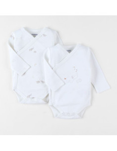 Bodys Bio croisés ML 2pces...