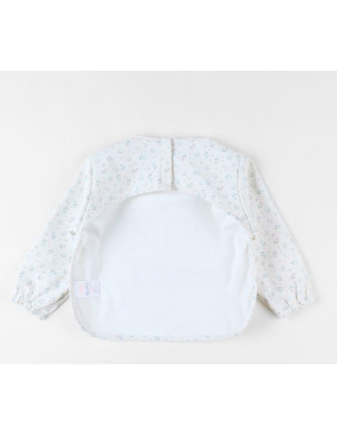 Bavoir tablier imperméable - Fleuri