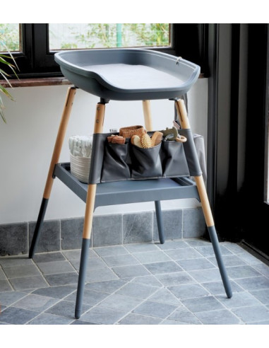 Table à langer Balneo - Shady Grey