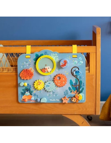 Panneau d'activités - Les aventures...